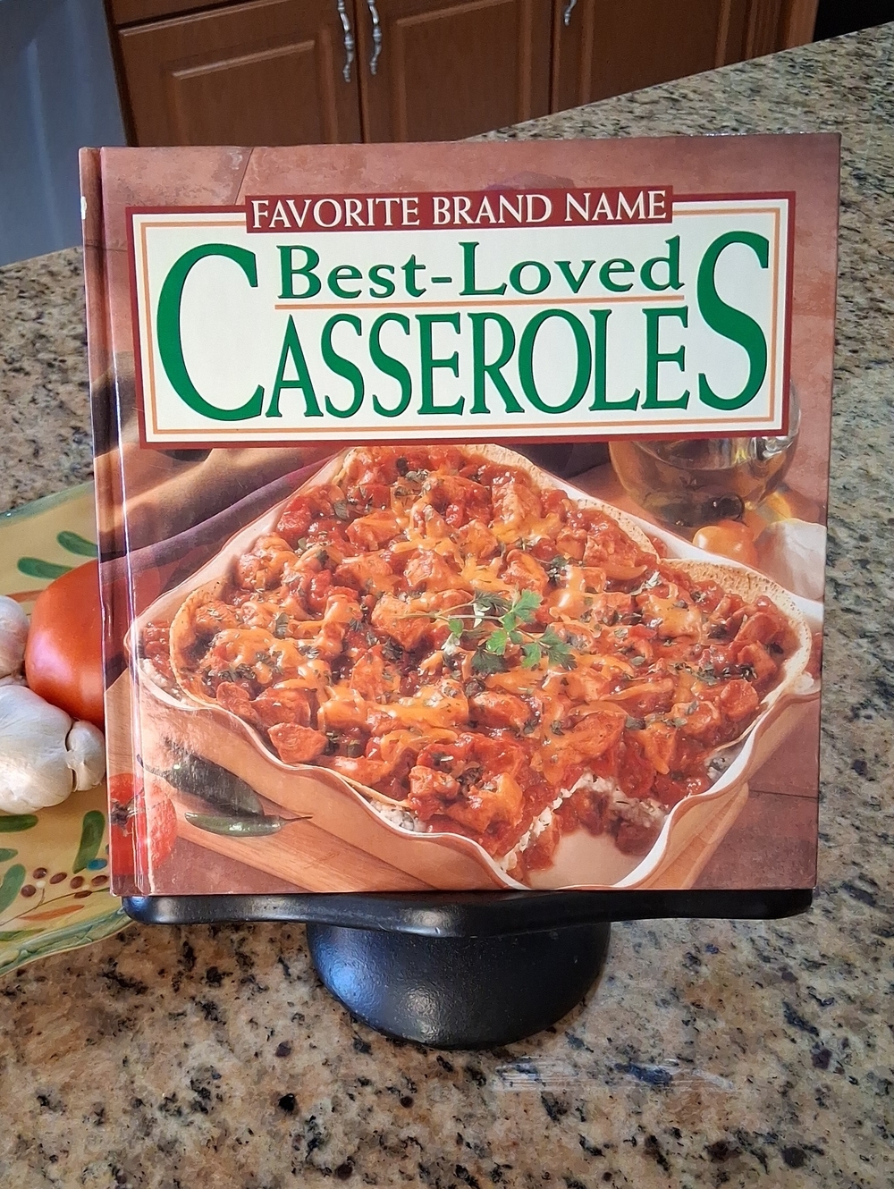 Best-Loved Casseroles Cookbook - Red/Brown Hard Cover. 1999. Ex. Cond.